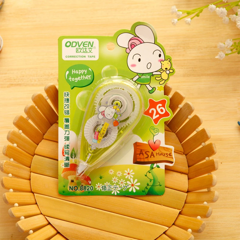 DL Student stationery, office supplies genuine Ou tape cartoon altered with 10 meters Wholesale price office & school stationery
DL Student stationery, office supplies genuine Ou tape cartoon altered with 10 meters Wholesale price office & school stationery