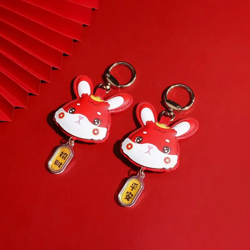 Mini Rabbit Keychain Cute 2023 Chinese New Year Bunny Keychain Blanks DIY Crafting Car Accessories Keychain For Rabbit Party
Mini Rabbit Keychain Cute 2023 Chinese New Year Bunny Keychain Blanks DIY Crafting Car Accessories Keychain For Rabbit Party