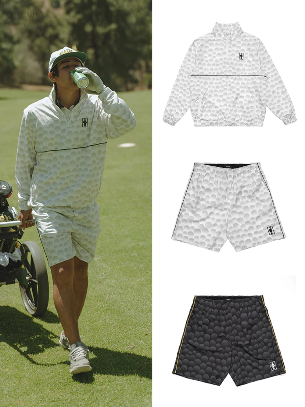 New Korean Golf Jersey Top 23 Summer Golf Men's and Women's Standing Neck Pattern Long Sleeve Sports Jacket
New Korean Golf Jersey Top 23 Summer Golf Men's and Women's Standing Neck Pattern Long Sleeve Sports Jacket