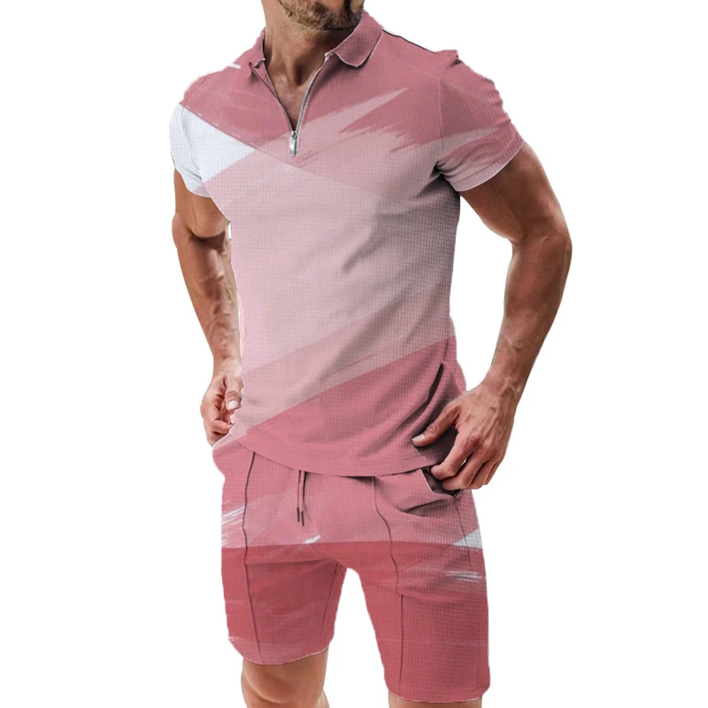 Summer Men'S Clothing Summer Casual Men'S Sportswear Suit 3d Printed Fashionable Men'S Clothing Street Wear Men'S Polo Shirt Set
Summer Men'S Clothing Summer Casual Men'S Sportswear Suit 3d Printed Fashionable Men'S Clothing Street Wear Men'S Polo Shirt Set