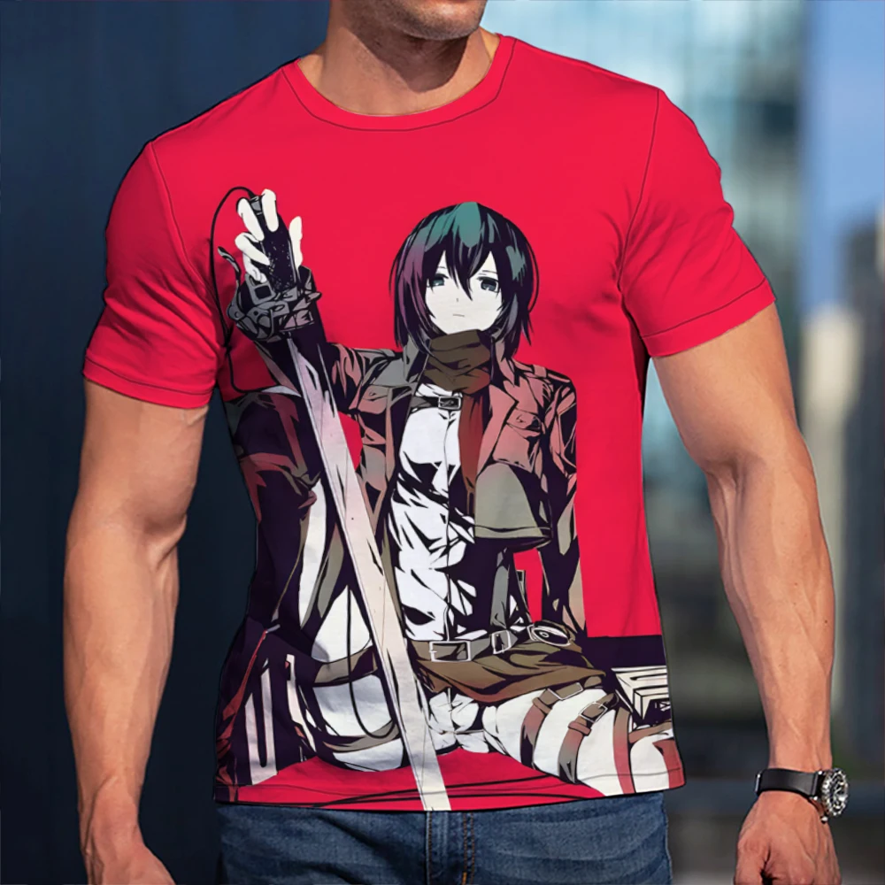 3D Men T-Shirt Attack On Titan Giant's Clothing Women Children Short Sleeve Cool Tees Fashion Casual Summer Boy Kids Streetwear
3D Men T-Shirt Attack On Titan Giant's Clothing Women Children Short Sleeve Cool Tees Fashion Casual Summer Boy Kids Streetwear