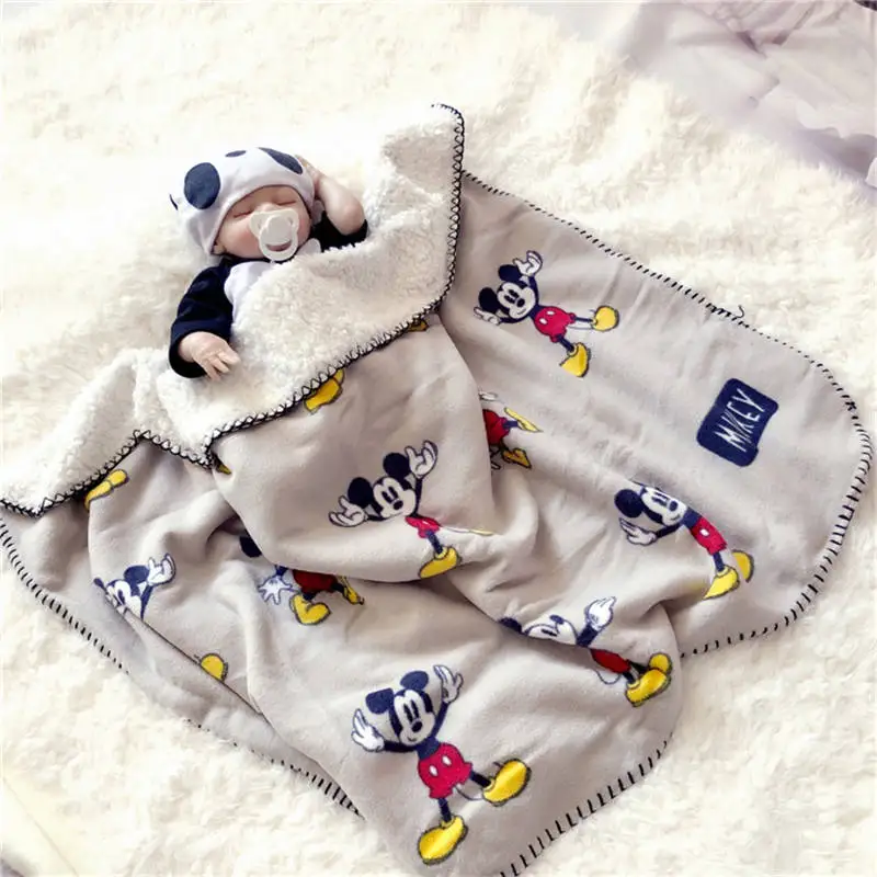 Disney Cartoon Mickey Mouse Thicken Super Soft Fleece kids Cloud Blanket Children Boy Throw Blanket Gift 70x100cm Dropshipping
Disney Cartoon Mickey Mouse Thicken Super Soft Fleece kids Cloud Blanket Children Boy Throw Blanket Gift 70x100cm Dropshipping