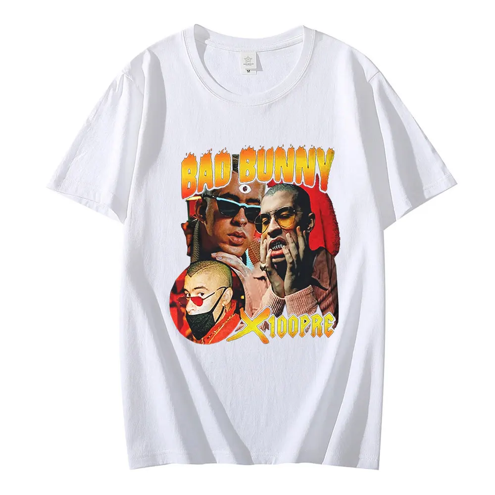Rapper Bad Bunny YHLQMDLG T Shirt Women Causal Short Sleeve Tee Shirt Summer Women Tshirt Harajuku Graphic Hip Hop Tees
Rapper Bad Bunny YHLQMDLG T Shirt Women Causal Short Sleeve Tee Shirt Summer Women Tshirt Harajuku Graphic Hip Hop Tees