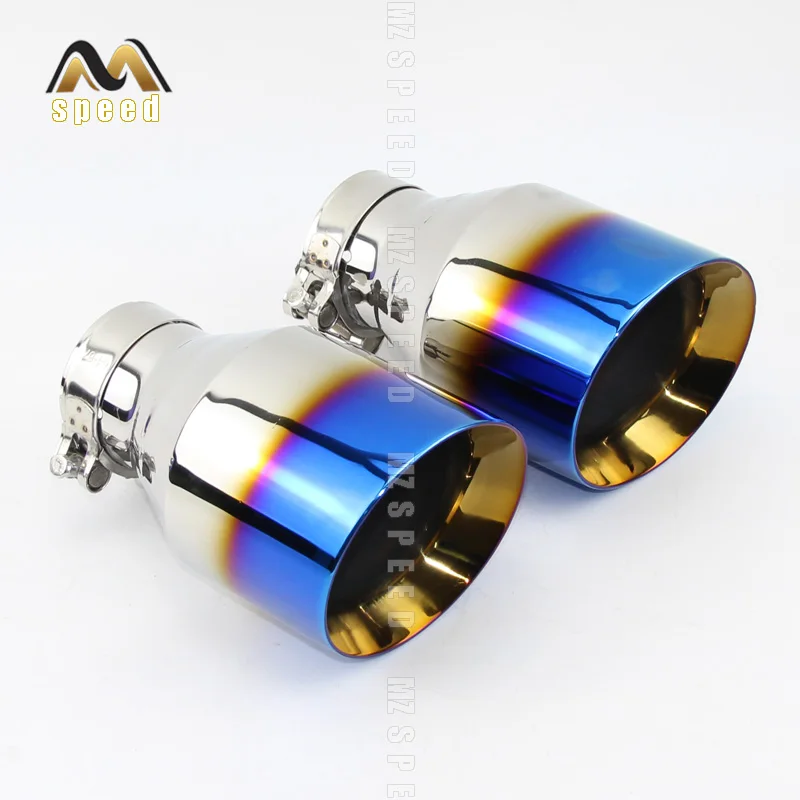 Car Accessories Exhaust Tail Pipes Muffler Tip Tail End Universal Stainless Steel Straight Flange blue For Bmw E46
Car Accessories Exhaust Tail Pipes Muffler Tip Tail End Universal Stainless Steel Straight Flange blue For Bmw E46