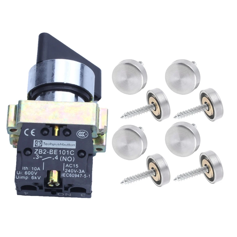 8 шт. 16 мм зеркальные гвозди из нержавеющей стали, винтовая крышка и 1 шт. переменного тока 240 в 3 А без Spst, черная крышка, 2-позиционный переключ...
8 шт. 16 мм зеркальные гвозди из нержавеющей стали, винтовая крышка и 1 шт. переменного тока 240 в 3 А без Spst, черная крышка, 2-позиционный переключ...