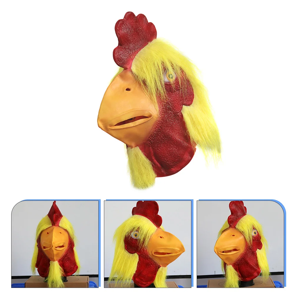 Head Rooster Animal Chicken Novelty Props Performance Funny Costume Latex Headband Supplies Hairband Decorative Headgear Cosplay
Head Rooster Animal Chicken Novelty Props Performance Funny Costume Latex Headband Supplies Hairband Decorative Headgear Cosplay