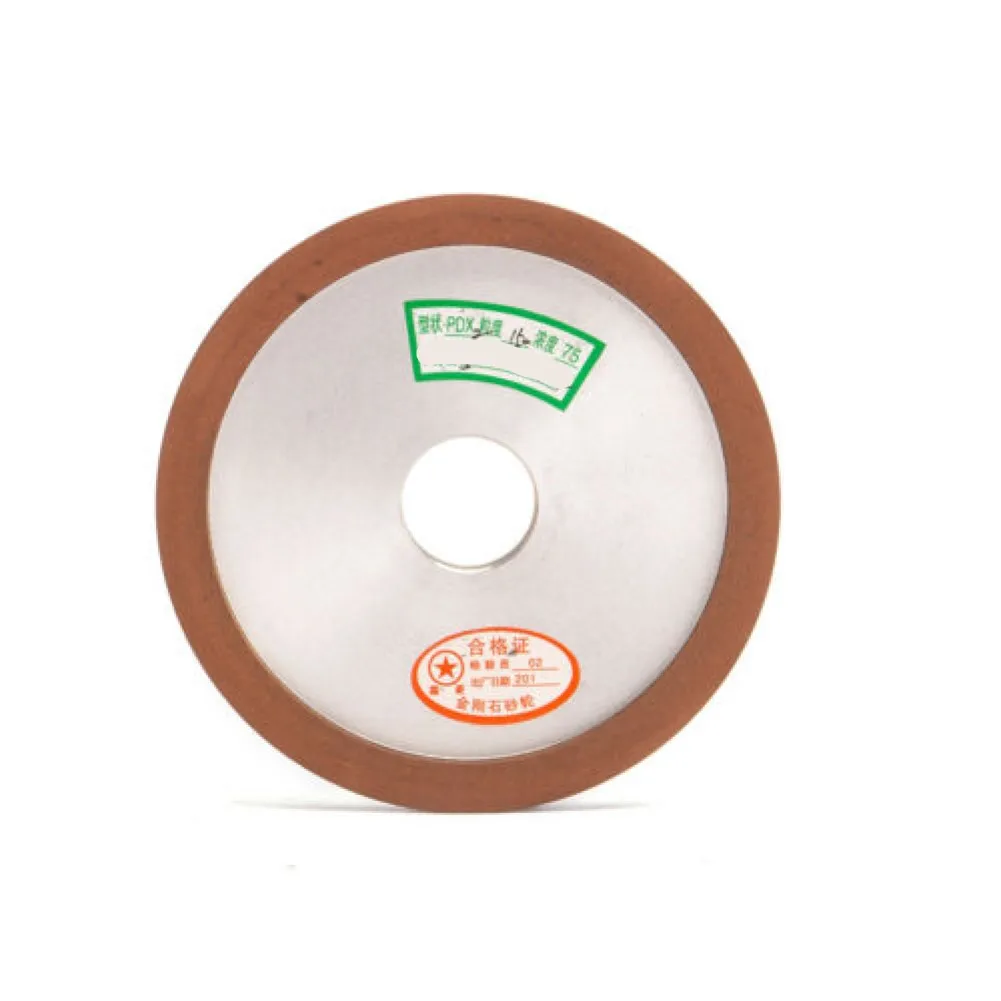 Tool Diamond Grinding Wheel Grinding PDX Resin Bonded Emery 100*10*16*5mm 150# 1pcs 75% Aluminum For Small Edgers
Tool Diamond Grinding Wheel Grinding PDX Resin Bonded Emery 100*10*16*5mm 150# 1pcs 75% Aluminum For Small Edgers