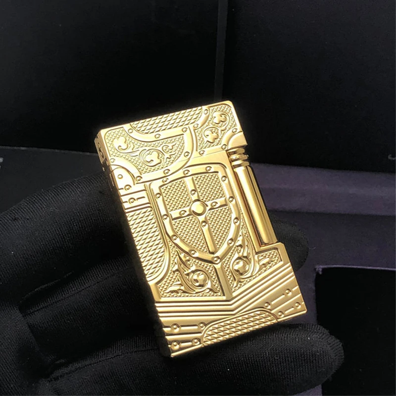 Классическая ветрозащитная Зажигалка ручной работы из латуни с надписью D логотип Парижа
Классическая ветрозащитная Зажигалка ручной работы из латуни с надписью D логотип Парижа