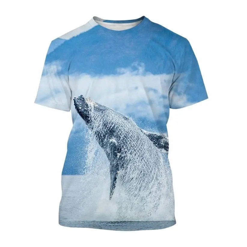 unisex animal 3D Print 2022 Whale Pattern Tshirts Personality Fashion Unisex Harajuku Casual Round Neck Short-sleeved Tshirt Top
unisex animal 3D Print 2022 Whale Pattern Tshirts Personality Fashion Unisex Harajuku Casual Round Neck Short-sleeved Tshirt Top