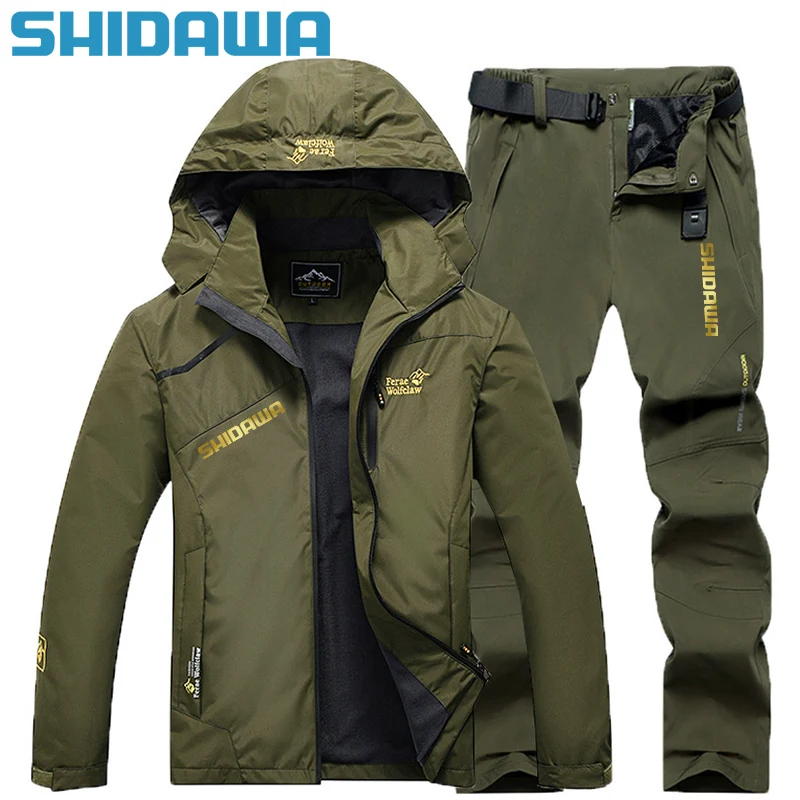 High Quality Fishing Suits Spring Autumn Thin Men's Windproof Waterproof Fishing Sets Outdoor Comfortable Sports Hooded Jacket
High Quality Fishing Suits Spring Autumn Thin Men's Windproof Waterproof Fishing Sets Outdoor Comfortable Sports Hooded Jacket