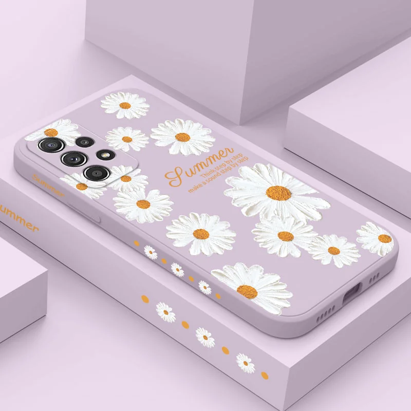 Artistic Daisy Case For Samsung A73 A53 A33 A23 A13 A03 A03S A72 A52 A52S A32 A02S A02 A12 A71 A51 A31 A22 A21S 4G 5G Cover
Artistic Daisy Case For Samsung A73 A53 A33 A23 A13 A03 A03S A72 A52 A52S A32 A02S A02 A12 A71 A51 A31 A22 A21S 4G 5G Cover