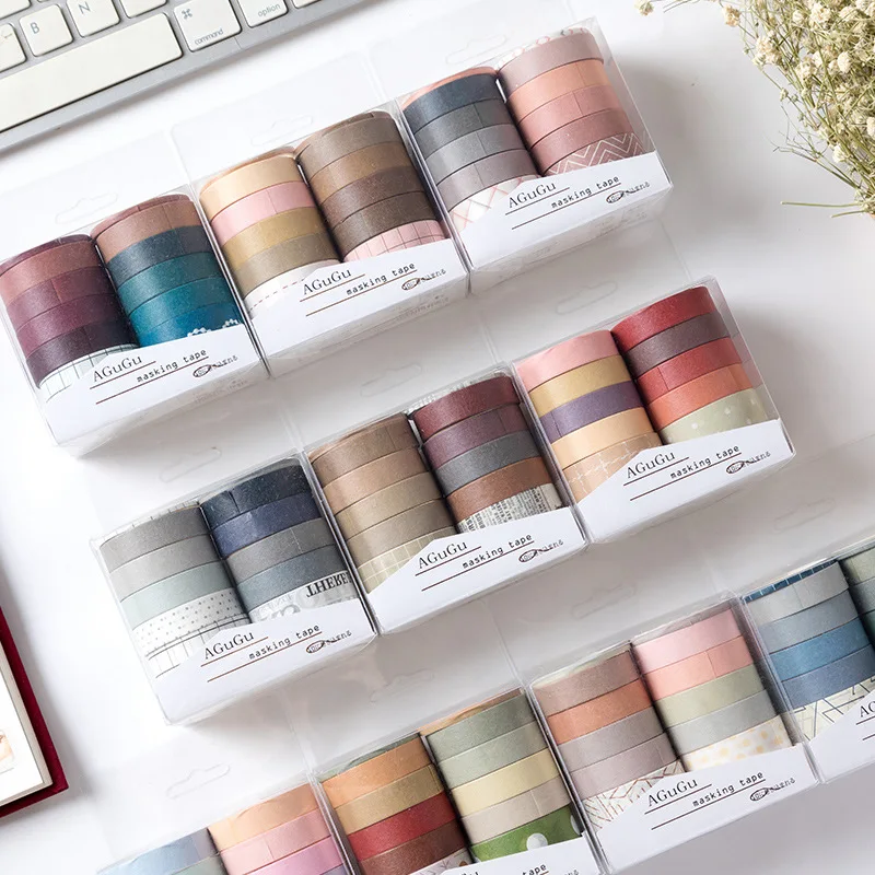 10Pcs/Box CuteColorful Simple Washi Tape Set Base Lattice Border Sticker Masking Tape DIY Diary Album Planners School Stationery
10Pcs/Box CuteColorful Simple Washi Tape Set Base Lattice Border Sticker Masking Tape DIY Diary Album Planners School Stationery