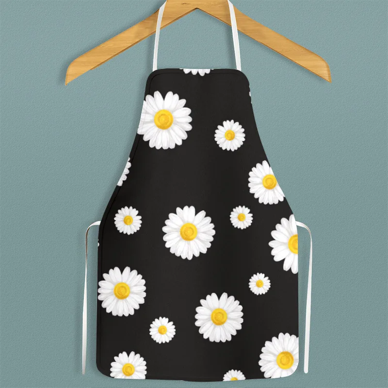 65X78cm Daisy Floral Printed Apron Waterproof Oil-proof Wipeable Household Cuisine Baking Accessories for Femme Men
65X78cm Daisy Floral Printed Apron Waterproof Oil-proof Wipeable Household Cuisine Baking Accessories for Femme Men