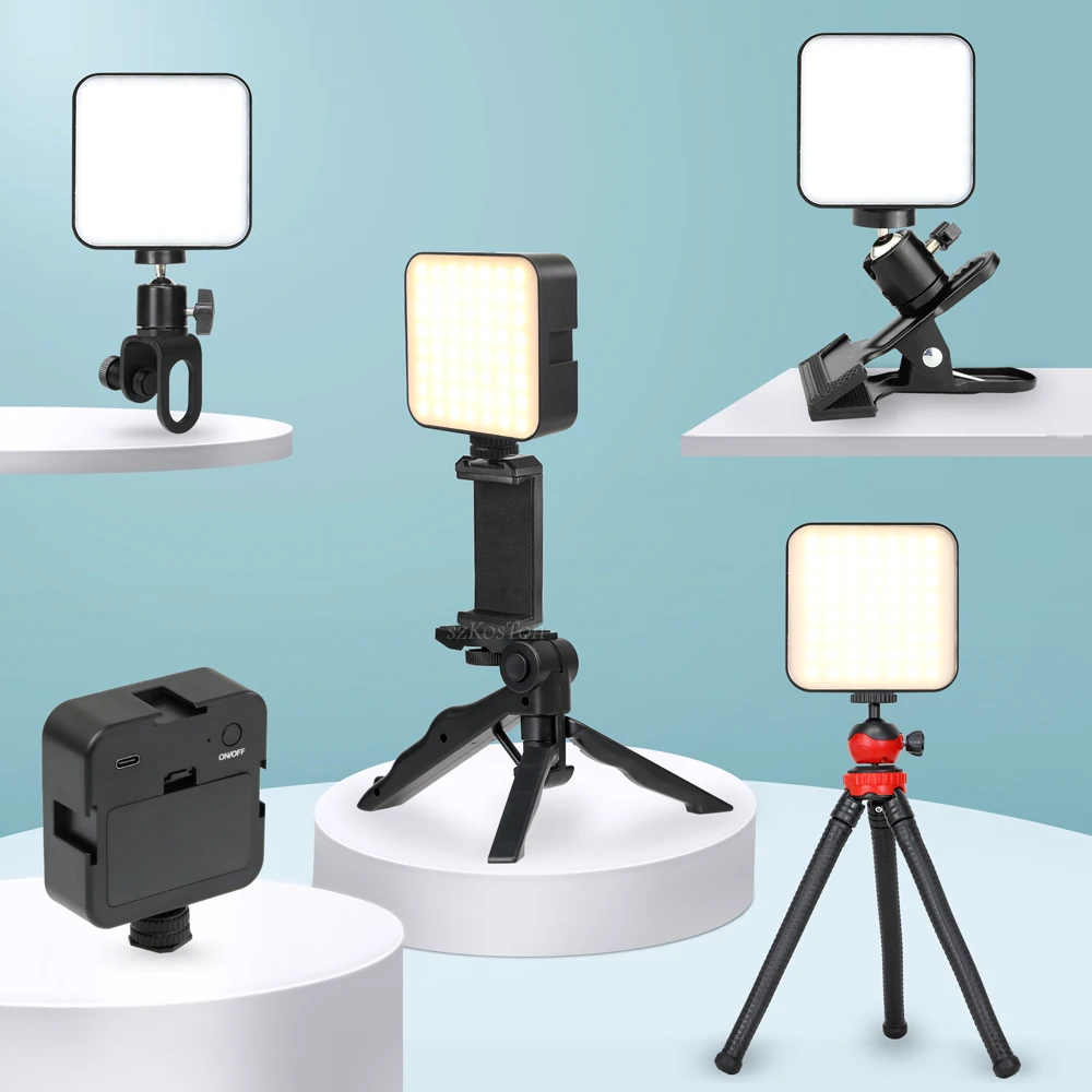 LED Video Light Camera Light 3200-5600K 850LM With Cold Shoe Mini Portable Selfie Vlog LED Lamp 2000mAh Panel Lamp Photography
LED Video Light Camera Light 3200-5600K 850LM With Cold Shoe Mini Portable Selfie Vlog LED Lamp 2000mAh Panel Lamp Photography