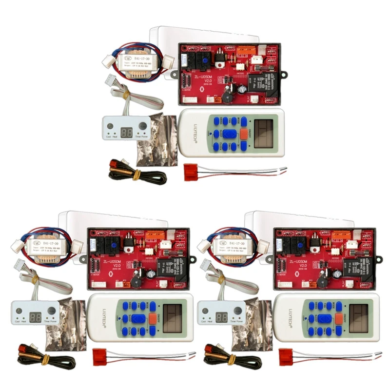 LILYTECH 3X ZL-U05DM, мотор PG, универсальная система управления переменным током, универсальная система управления A/C, универсальный регулятор конди...
LILYTECH 3X ZL-U05DM, мотор PG, универсальная система управления переменным током, универсальная система управления A/C, универсальный регулятор конди...