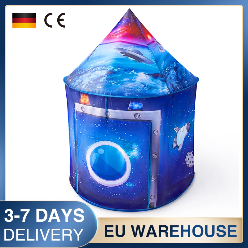 Besrey Kids Tent Pop Up Children Tent for Kids Portable Child Teepee Astronaut in Space Playhouse With Carrying Bag
Besrey Kids Tent Pop Up Children Tent for Kids Portable Child Teepee Astronaut in Space Playhouse With Carrying Bag