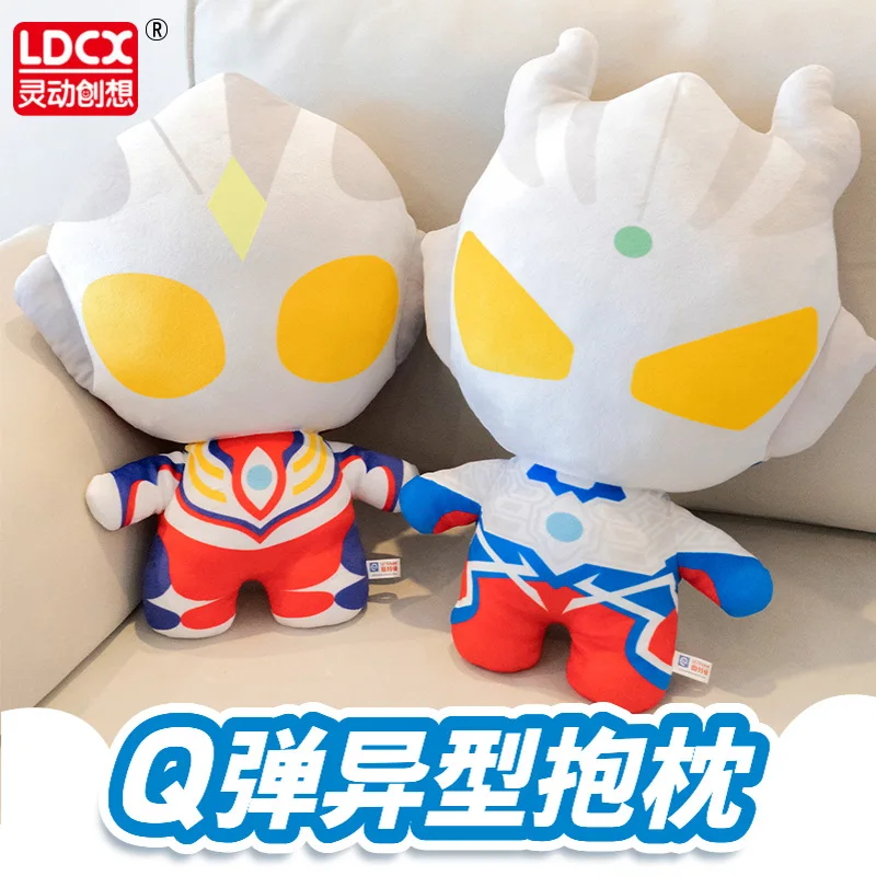 Аниме Ultraman плюшевая игрушка-подушка Tiga Ultraman Zero Kawaii экшн-фигурки монстр мягкие плюшевые игрушки куклы Детский подарок 
Аниме Ultraman плюшевая игрушка-подушка Tiga Ultraman Zero Kawaii экшн-фигурки монстр мягкие плюшевые игрушки куклы Детский подарок
