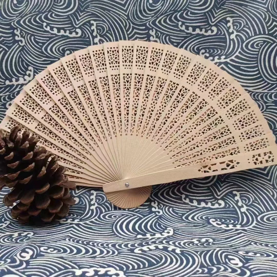 50 Pieces Carved Wooden Folding Hand Fan Wedding Personality Fan Birthday Baby Party Gift Decorations For Guests 
50 Pieces Carved Wooden Folding Hand Fan Wedding Personality Fan Birthday Baby Party Gift Decorations For Guests
