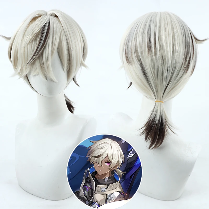 Arlan Cosplay Wig Game Honkai Star Rail Cosplay Wigs Heat Resistant Synthetic Halloween Party Role Play Prop 40CM Man Wig
Arlan Cosplay Wig Game Honkai Star Rail Cosplay Wigs Heat Resistant Synthetic Halloween Party Role Play Prop 40CM Man Wig