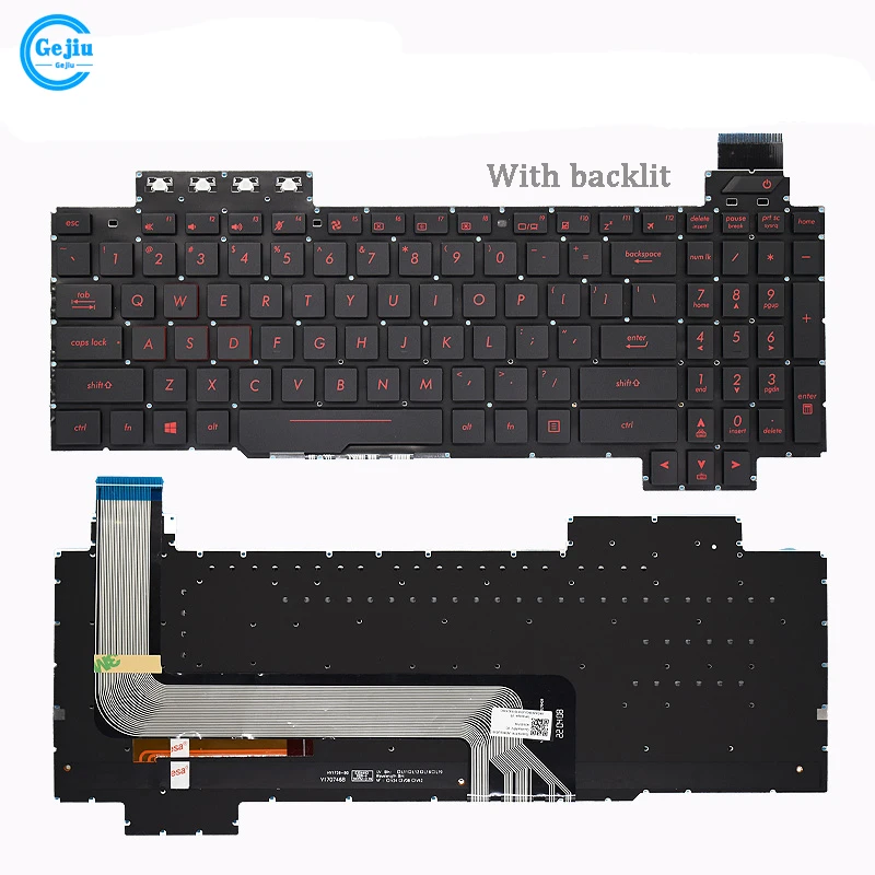 Новая клавиатура для ноутбука ASUS FX63 FX63V FX503VM FX503VD ZX63VE FZ63V GL503VS ZX63V
Новая клавиатура для ноутбука ASUS FX63 FX63V FX503VM FX503VD ZX63VE FZ63V GL503VS ZX63V