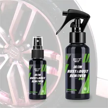 50/100/300ML Car Iron Rust Remover Protect Wheel And Brake Discs Dust Rim Rust Cleaner Auto Detail Tool Car Care Wheel Hub Brush