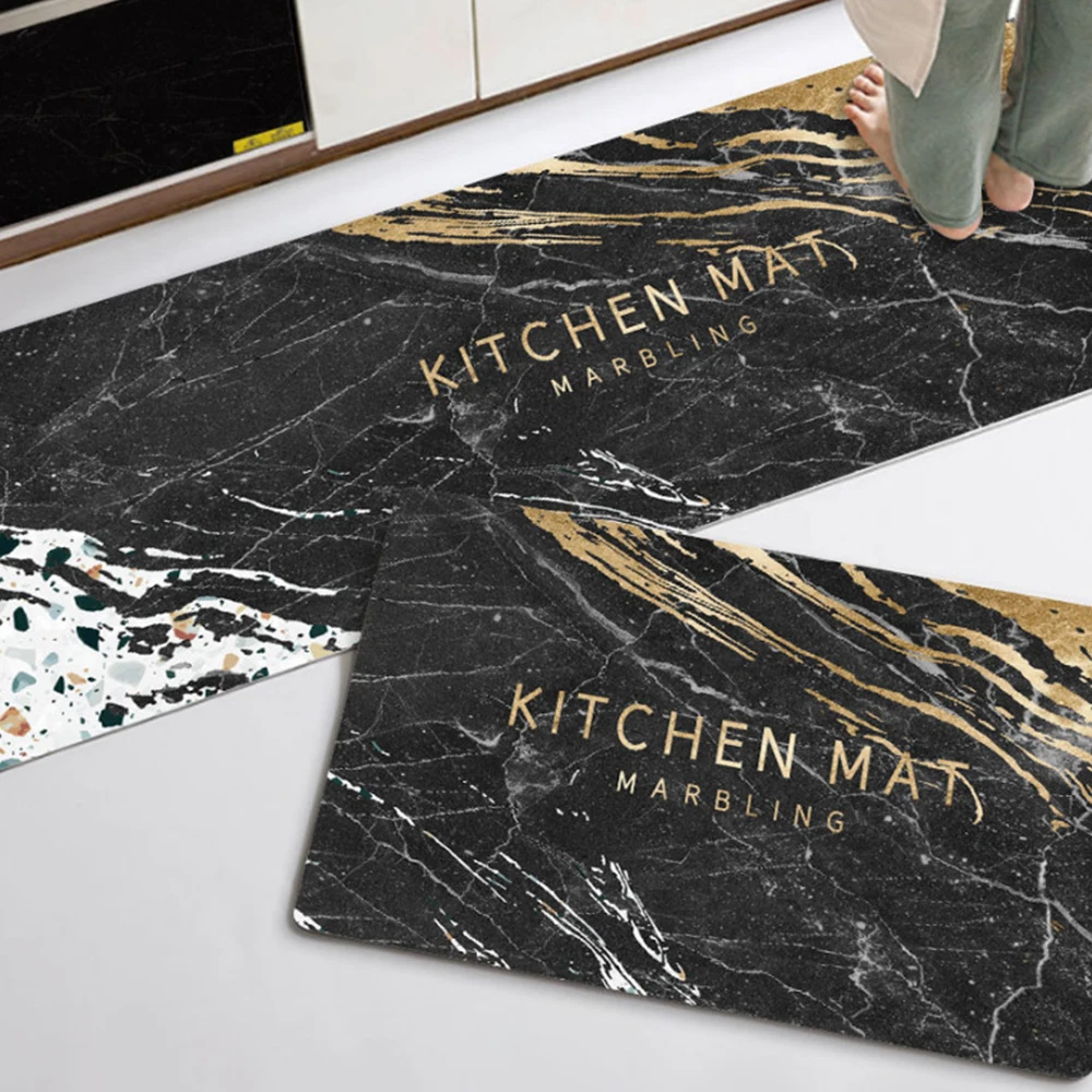 Kitchen Mat Quick Drying Absorbent Floor Mat Crystal Velvet Strip Floor Mat Washable Oil Proof Living Room Decorative Mat
Kitchen Mat Quick Drying Absorbent Floor Mat Crystal Velvet Strip Floor Mat Washable Oil Proof Living Room Decorative Mat