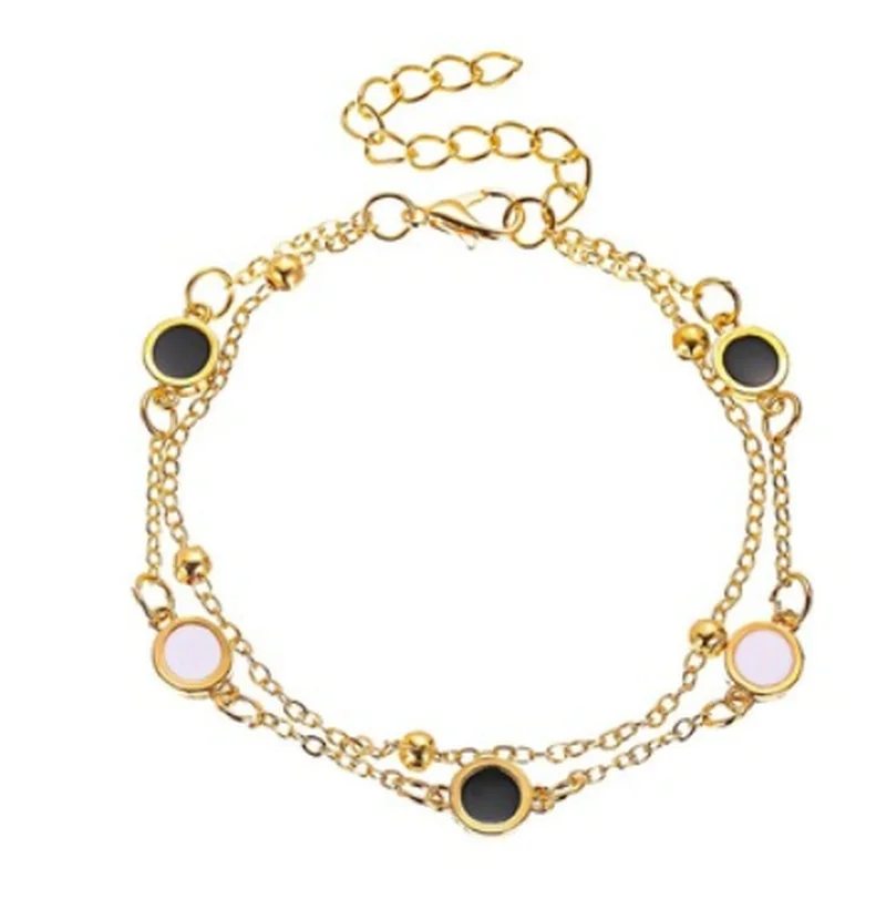 Bohemian Gold Tassel Bracelets for Women Boho Jewelry Geometric Black Gem Beads Layered Hand Chain Charm Bracelet
Bohemian Gold Tassel Bracelets for Women Boho Jewelry Geometric Black Gem Beads Layered Hand Chain Charm Bracelet