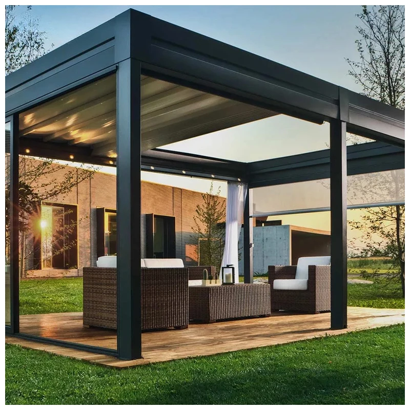 Manufacturer Hot Selling Products Outdoor Aluminum Shutters Roof Shading Waterproof Dimming Rainproof Pergola Customized
Manufacturer Hot Selling Products Outdoor Aluminum Shutters Roof Shading Waterproof Dimming Rainproof Pergola Customized