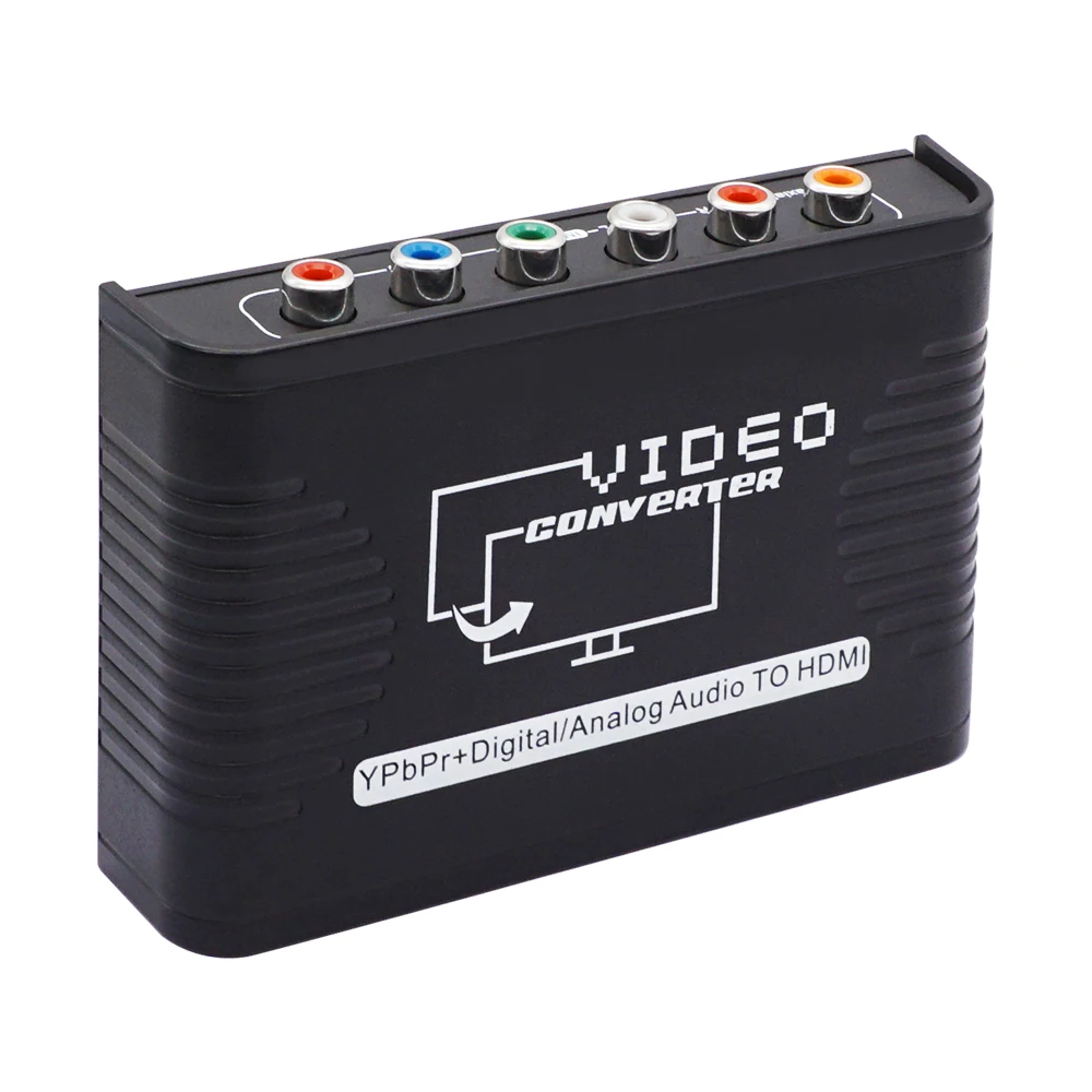 Ypbpr Component to HDMI-compatible Converter Component Video to Hdmi-compable 1080p Video Audio Converter Adapter
Ypbpr Component to HDMI-compatible Converter Component Video to Hdmi-compable 1080p Video Audio Converter Adapter