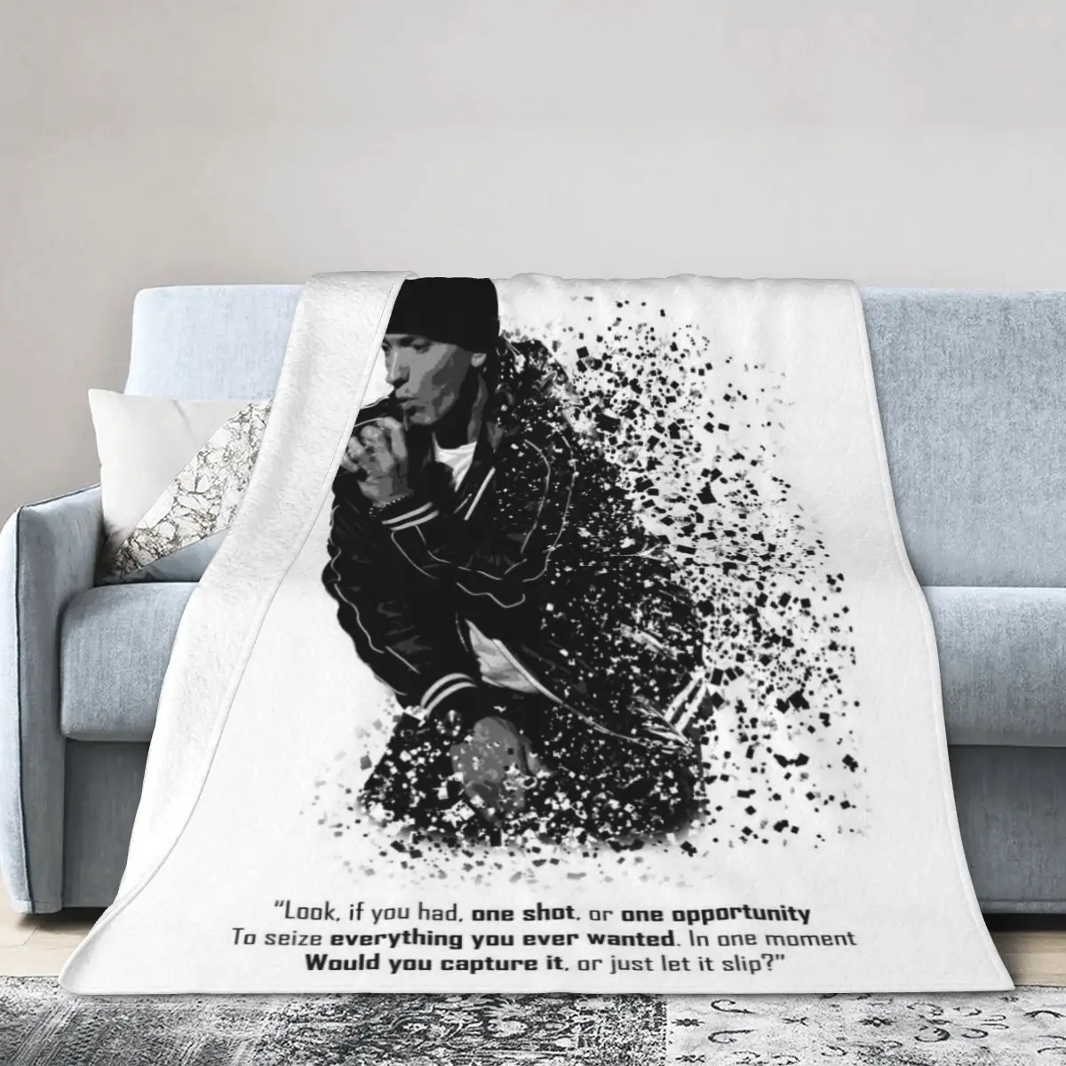 Eminem Blanket Bed Picnic Blanket Double Bed Warm Furry Winter Bedspread Anti-pilling Microfibers Non-stick Washable Harajuku
Eminem Blanket Bed Picnic Blanket Double Bed Warm Furry Winter Bedspread Anti-pilling Microfibers Non-stick Washable Harajuku