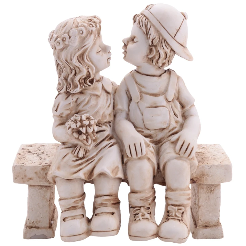 Garden Kissing Boy And Girl Ornaments Outdoor Decor Statue Sculpture For Home Patio Garden Resin Ornaments
Garden Kissing Boy And Girl Ornaments Outdoor Decor Statue Sculpture For Home Patio Garden Resin Ornaments