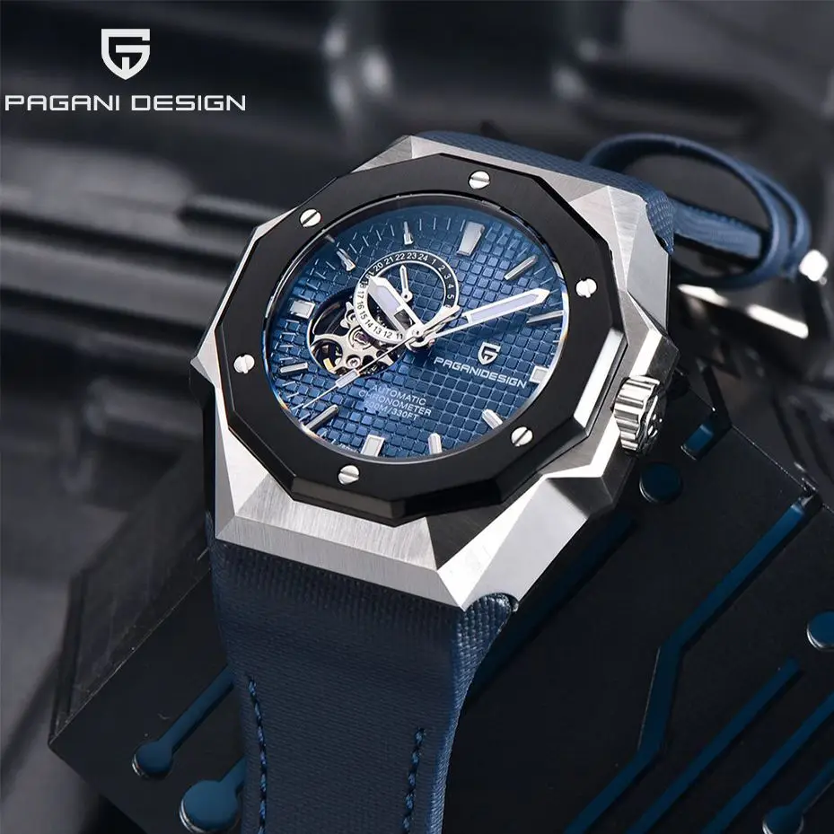 PAGANI DESIGN Top Luxury 2023 New Men's mechanical watch Automatic Stainless Steel NH39A 100M Waterproof Reloj Hombre Sapphire
PAGANI DESIGN Top Luxury 2023 New Men's mechanical watch Automatic Stainless Steel NH39A 100M Waterproof Reloj Hombre Sapphire