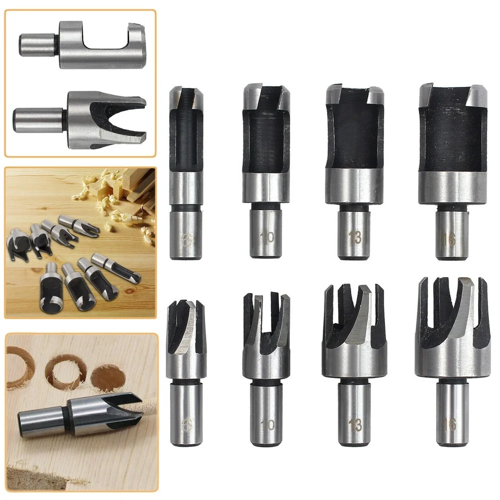 4/8pcs HSS Countersink Drill Bits Wood Drill Bit Set Cordless Step Drill Pilot Hole Bits for Screw Woodworking Tools Drill Holes
4/8pcs HSS Countersink Drill Bits Wood Drill Bit Set Cordless Step Drill Pilot Hole Bits for Screw Woodworking Tools Drill Holes