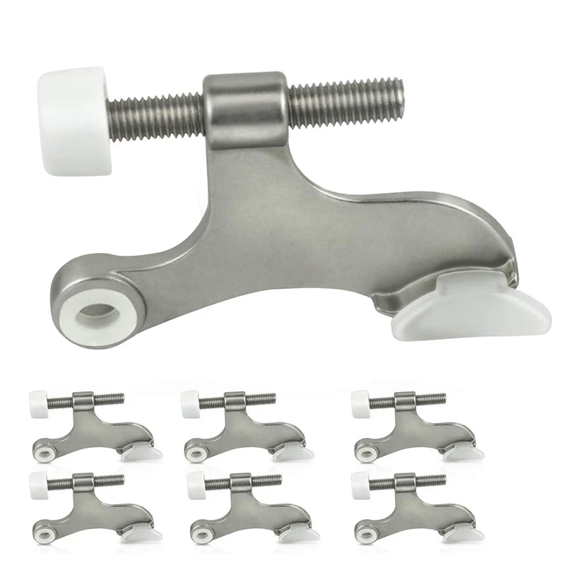 Дверной ограничитель с петлями (7 шт. в упаковке)-удобная дверная пробка для дверных петель, прочная, сверхпрочная металлическая конструкция 
Дверной ограничитель с петлями (7 шт. в упаковке)-удобная дверная пробка для дверных петель, прочная, сверхпрочная металлическая конструкция