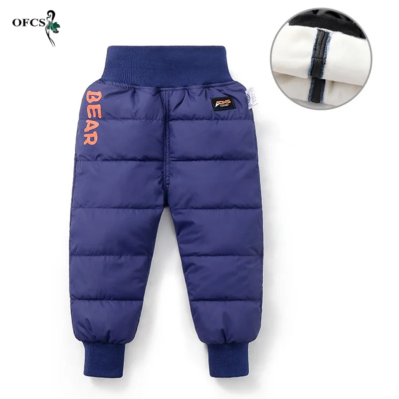 Winter Kids Pants For Boys Girls Cotton-Padded Warm Trousers Down-Cotton Children Swearpants Casual Baby Thicken Pant For 2-8T
Winter Kids Pants For Boys Girls Cotton-Padded Warm Trousers Down-Cotton Children Swearpants Casual Baby Thicken Pant For 2-8T