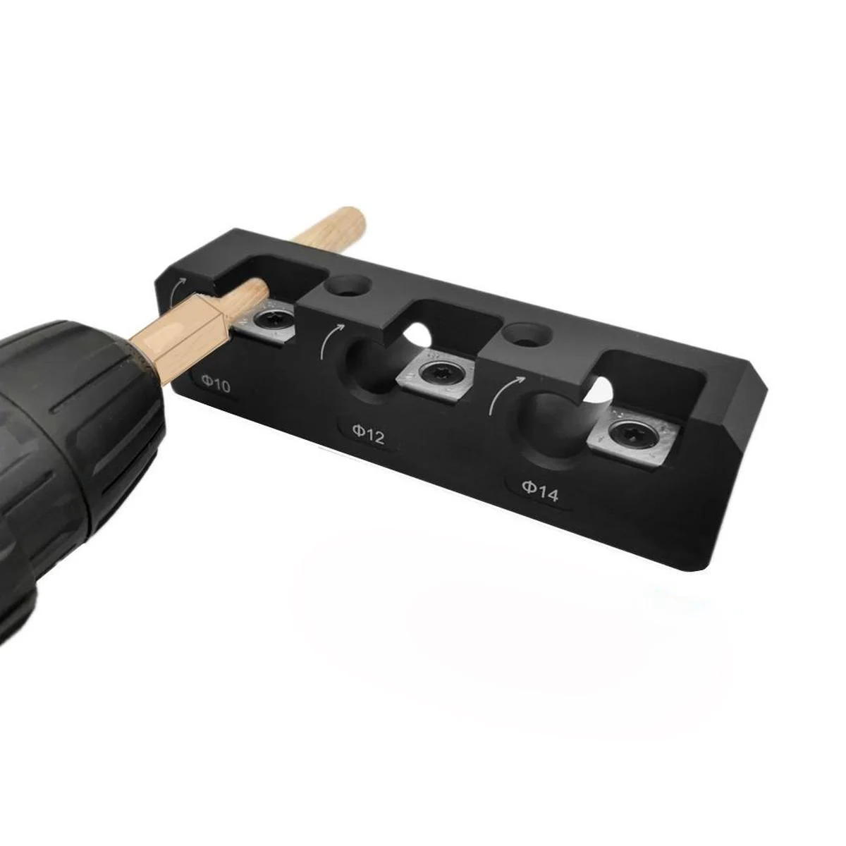 Dowel Maker Metric 10mm, 12mm, 14mm with Carbide Blade Electric Drill Milling Dowel Round Rod Auxiliary Tool Woodworking Tool
Dowel Maker Metric 10mm, 12mm, 14mm with Carbide Blade Electric Drill Milling Dowel Round Rod Auxiliary Tool Woodworking Tool
