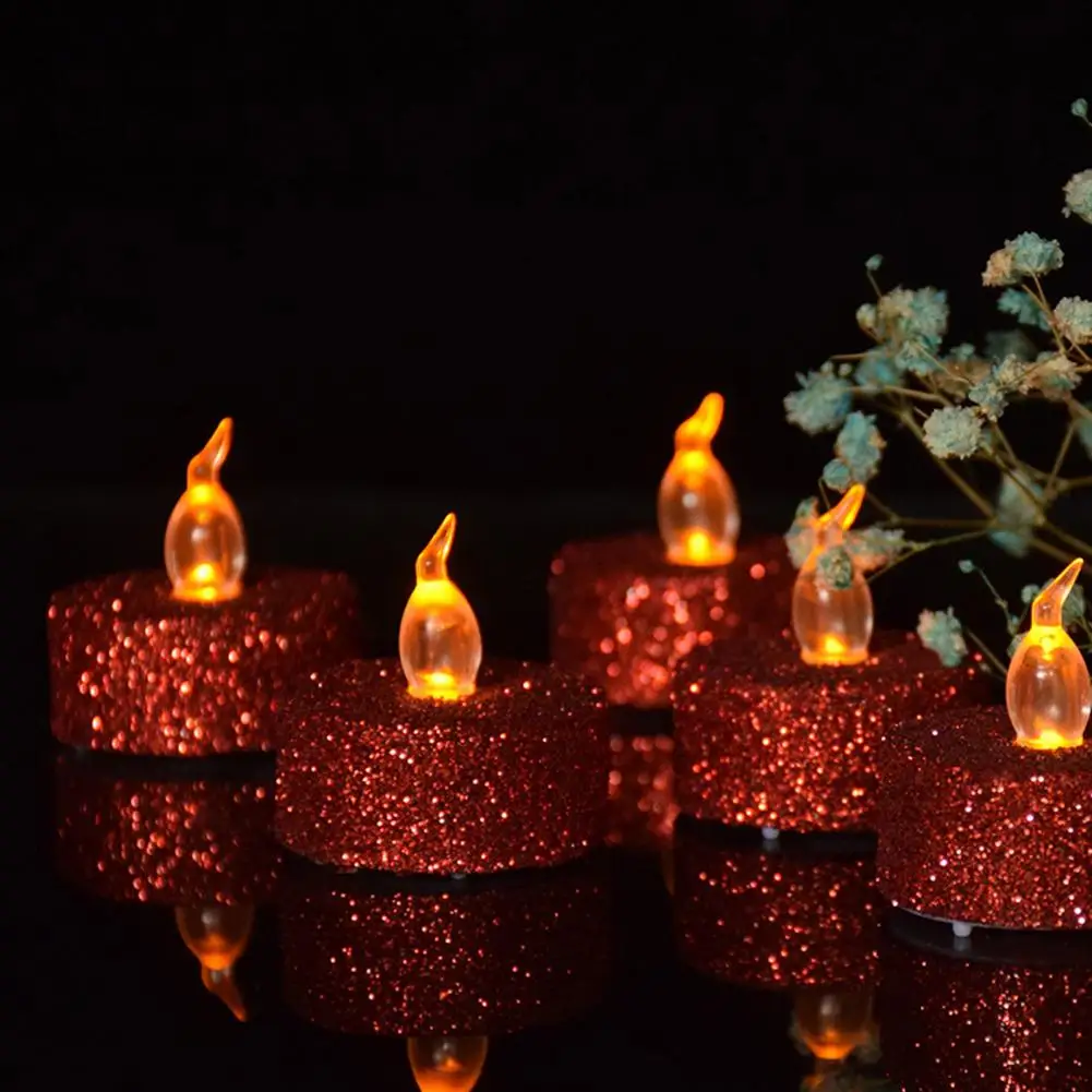 12Pcs Fashion Candle Light Cylindrical LED Simulation Candle Romantic Proposal Decorative Candle Lights Night Illumination
12Pcs Fashion Candle Light Cylindrical LED Simulation Candle Romantic Proposal Decorative Candle Lights Night Illumination