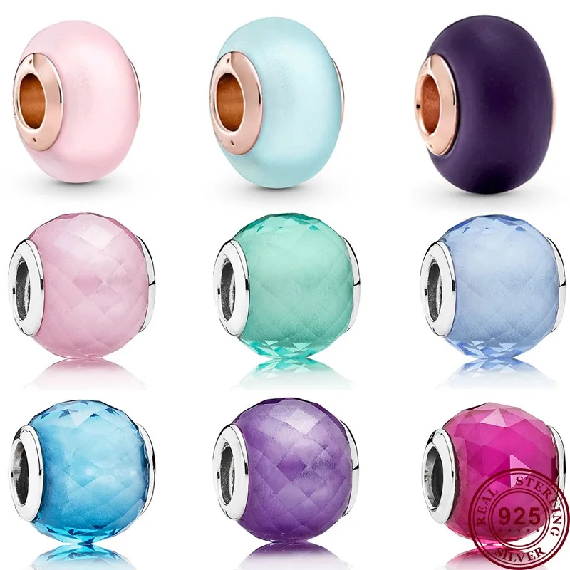 New Hot 925 Silver Classic Oval Cut Matte Murano Logo Glass Beads For Women's Original Bracelets High Quality DIY Charm Jewelry
New Hot 925 Silver Classic Oval Cut Matte Murano Logo Glass Beads For Women's Original Bracelets High Quality DIY Charm Jewelry