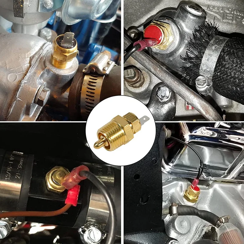 Degree Electric Radiator Engine Cooling Fan 185 TO 175 Thermostat Switch With Cap
Degree Electric Radiator Engine Cooling Fan 185 TO 175 Thermostat Switch With Cap
