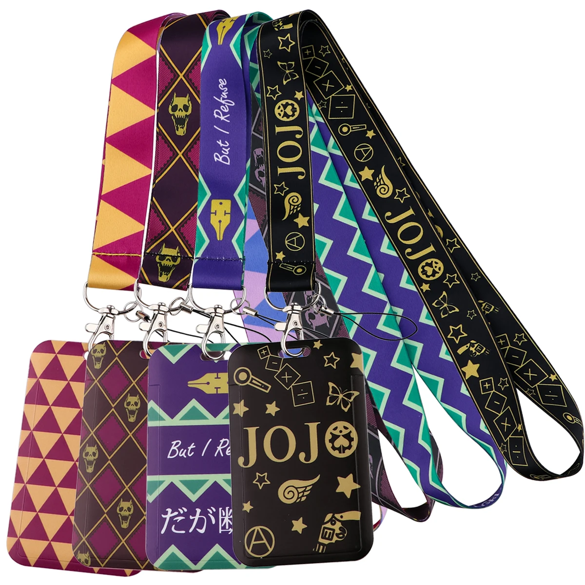 Jojo's Bizarre Adventure Lanyards For Keys Chain Id Card Cover Pass Mobile Phone Badge Holder Neck Straps Accessories Gifts
Jojo's Bizarre Adventure Lanyards For Keys Chain Id Card Cover Pass Mobile Phone Badge Holder Neck Straps Accessories Gifts