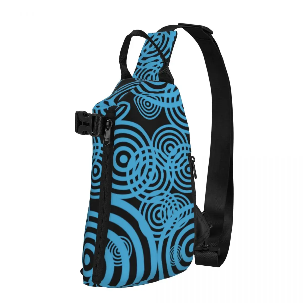 Hypnotizing Circles Chest Bags Modern Design Travel Shoulder Bag Vintage Print Crossbody Bag University Motorcycle Sling Bags
Hypnotizing Circles Chest Bags Modern Design Travel Shoulder Bag Vintage Print Crossbody Bag University Motorcycle Sling Bags