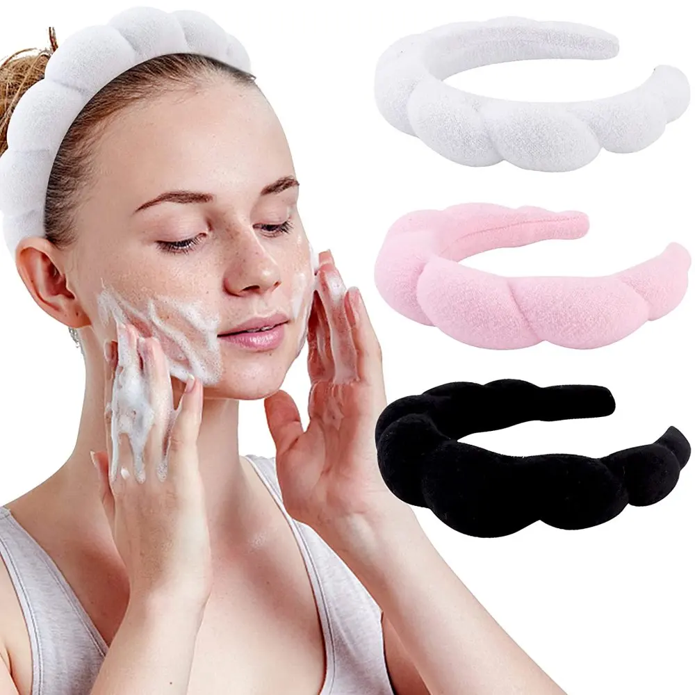 3Pcs Spa Headbands for Women, Sponge Headbands Makeup Skincare Headband for Washing Face, Skincare, Makeup Removal, Hair Accesso
3Pcs Spa Headbands for Women, Sponge Headbands Makeup Skincare Headband for Washing Face, Skincare, Makeup Removal, Hair Accesso