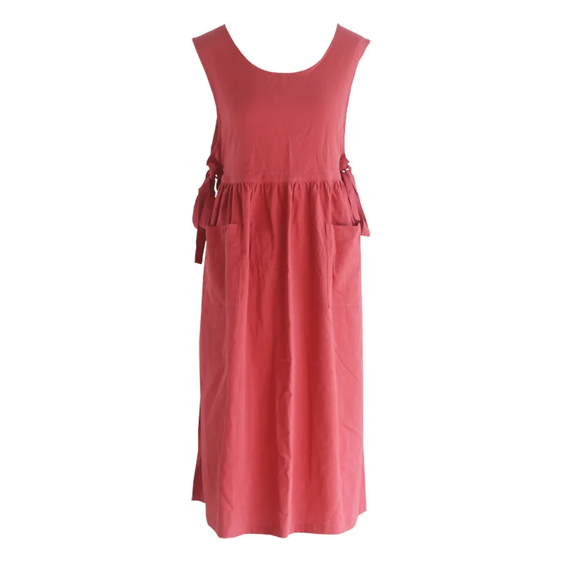 Хлопковые льняные фартуки для женщин 
Хлопковые льняные фартуки для женщин