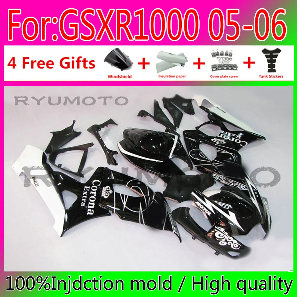 Motorcycles Bodywork ABS Fairing Kit For Suzuki GSXR1000 2005 2006 K5 GSXR 1000 05 Plastic Fairings
Motorcycles Bodywork ABS Fairing Kit For Suzuki GSXR1000 2005 2006 K5 GSXR 1000 05 Plastic Fairings