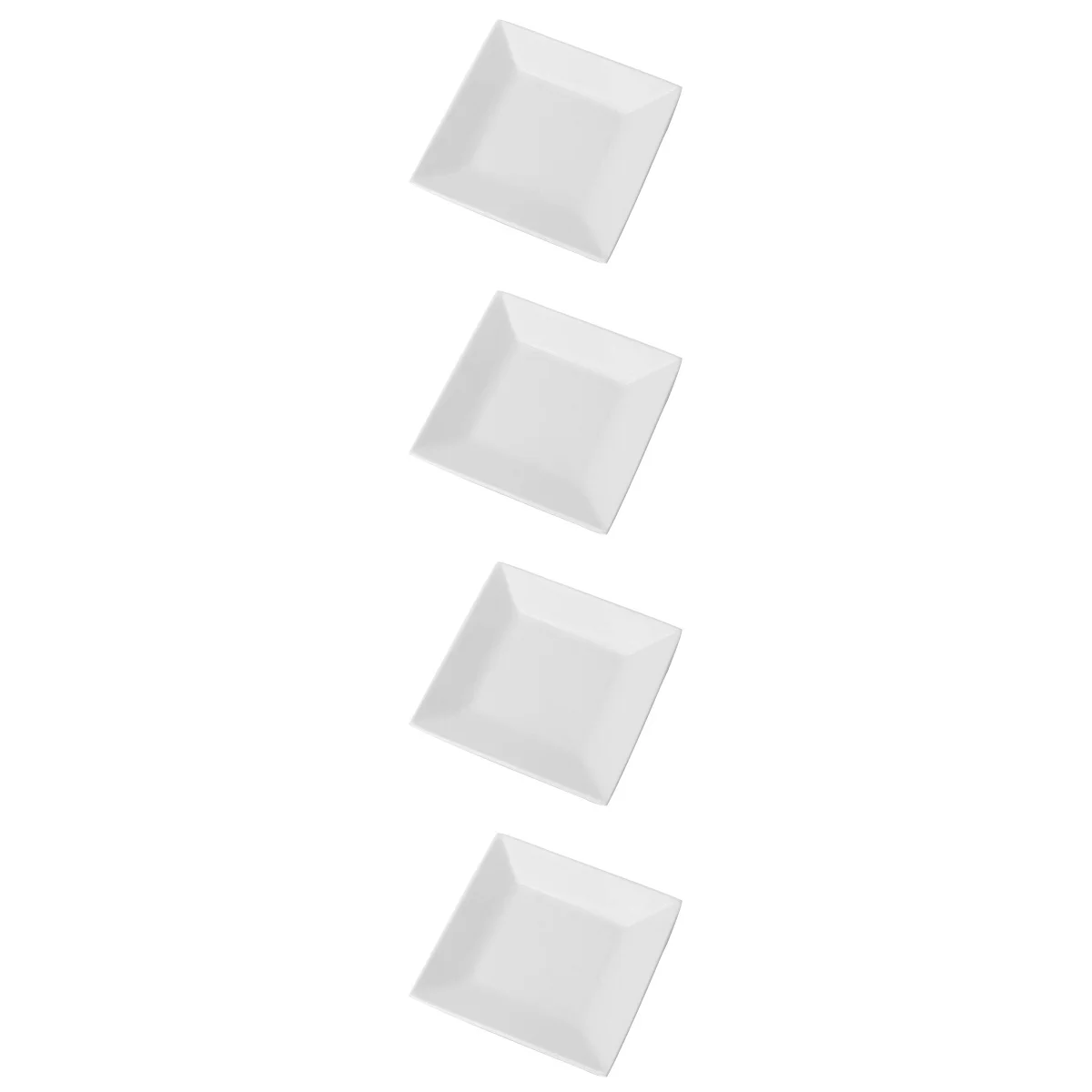 4 Pcs Ceramic Square Plate Snack Western Food Dish Ceramics White Plastic Dinner Plates Steak Dessert Tray
4 Pcs Ceramic Square Plate Snack Western Food Dish Ceramics White Plastic Dinner Plates Steak Dessert Tray