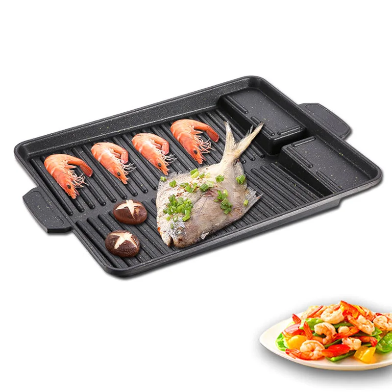 Korean Induction Cooker Bbq Tray Portable Outdoors Picnic Barbecue Non-Stick Pan Multifunction Rectangular Camping Bbq Grilling
Korean Induction Cooker Bbq Tray Portable Outdoors Picnic Barbecue Non-Stick Pan Multifunction Rectangular Camping Bbq Grilling