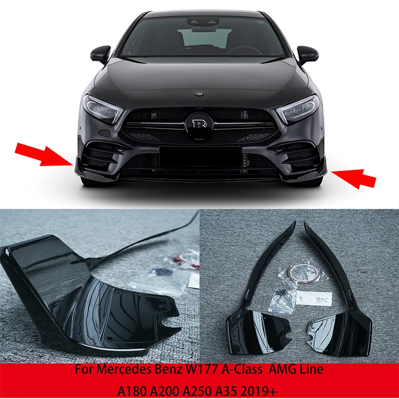 Комплект передних губ Brabus для Mercedes Benz w177 A-class AMG line a180 A200 a220 A250 A35 2019 +
Комплект передних губ Brabus для Mercedes Benz w177 A-class AMG line a180 A200 a220 A250 A35 2019 +
