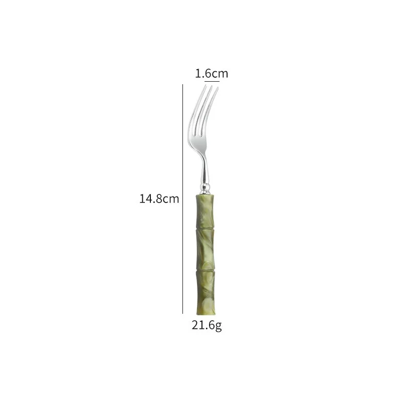 Новые столовые приборы из смолы в бамбуковом стиле, нержавеющая сталь 18/10, 304, классический набор столовых приборов, серебристый, синий, зеленый, кремовый, Прямая доставка
Новые столовые приборы из смолы в бамбуковом стиле, нержавеющая сталь 18/10, 304, классический набор столовых приборов, серебристый, синий, зеленый, кремовый, Прямая доставка