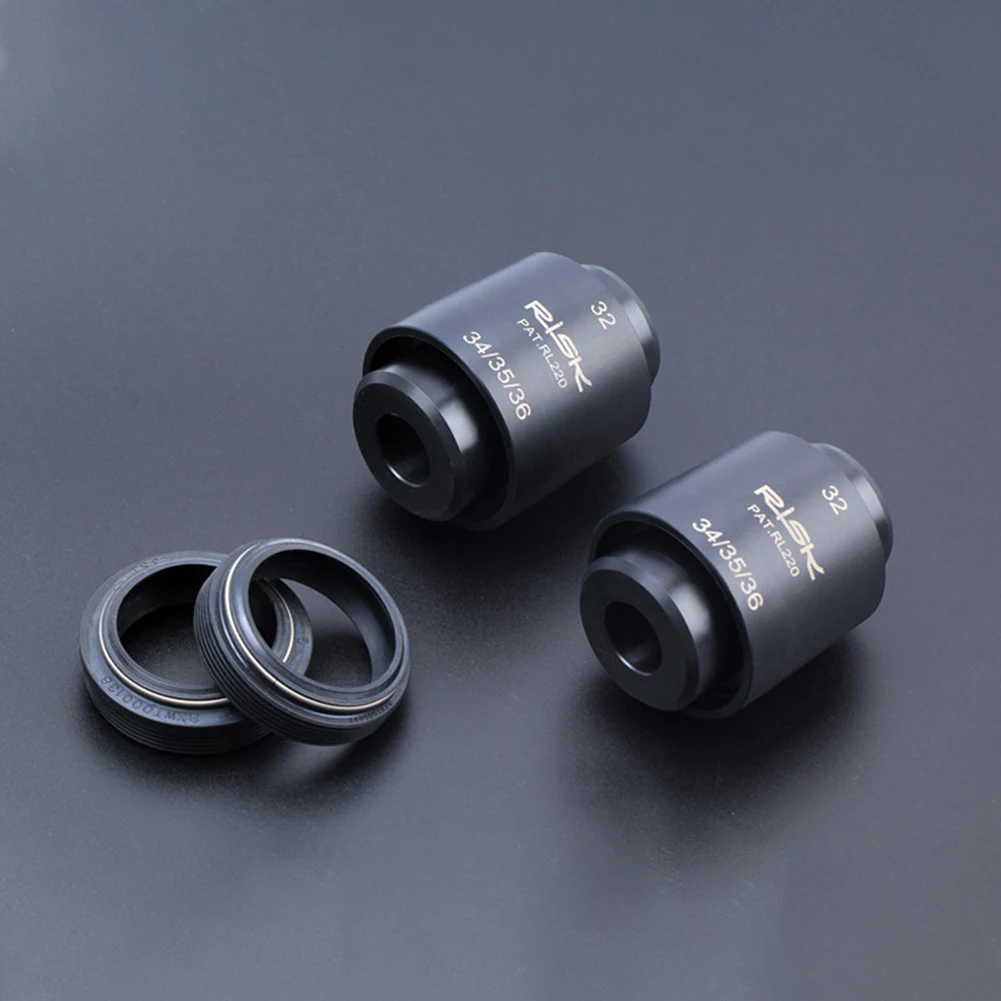 RISK 4 In 1 Mountain Bicycle Front Fork Dust Seal Tool MTB Bike Suspension Front Fork Oil Seal Tool For Inner Tube 32/34/35/36mm
RISK 4 In 1 Mountain Bicycle Front Fork Dust Seal Tool MTB Bike Suspension Front Fork Oil Seal Tool For Inner Tube 32/34/35/36mm