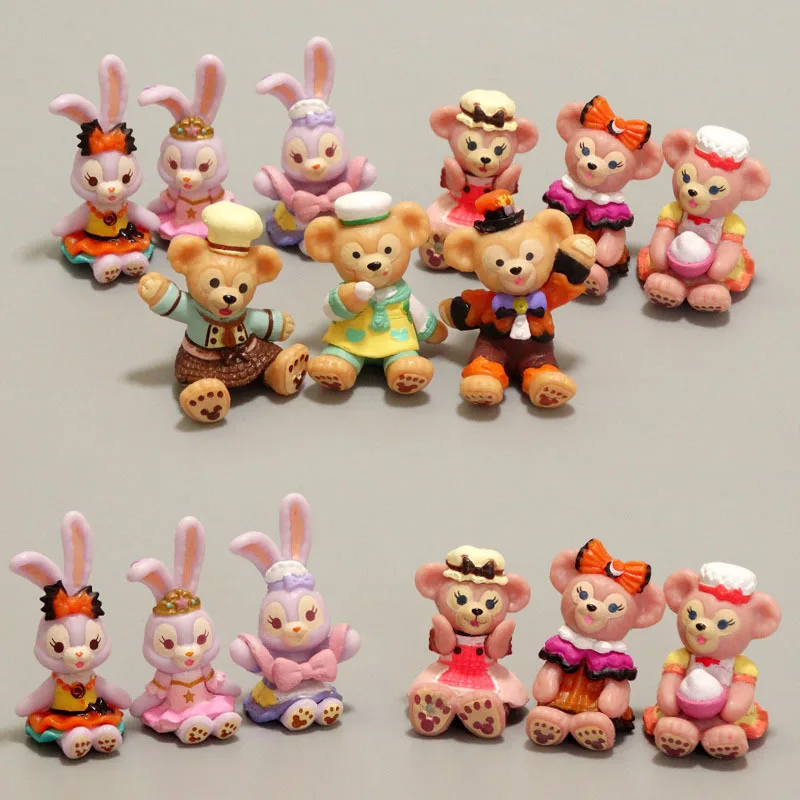 3pcs Set Disney Anime Action Figure Duffy Model Doll Mini Kawaii Stellalou Painter Cat Shirley Cake Decoration Toys For Children
3pcs Set Disney Anime Action Figure Duffy Model Doll Mini Kawaii Stellalou Painter Cat Shirley Cake Decoration Toys For Children